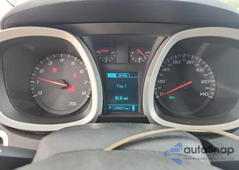 2016 Chevrolet Equinox Lt из США, поврежденный, VIN 2GNALCEKXG6195542